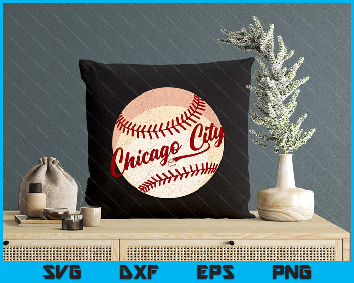 Baseball Chicago City Love Blue Color Royal National Pastime SVG PNG Cutting Printable Files Baseball Chicago City Love Blue Color Royal National Pastime SVG PNG Cutting Printable Files