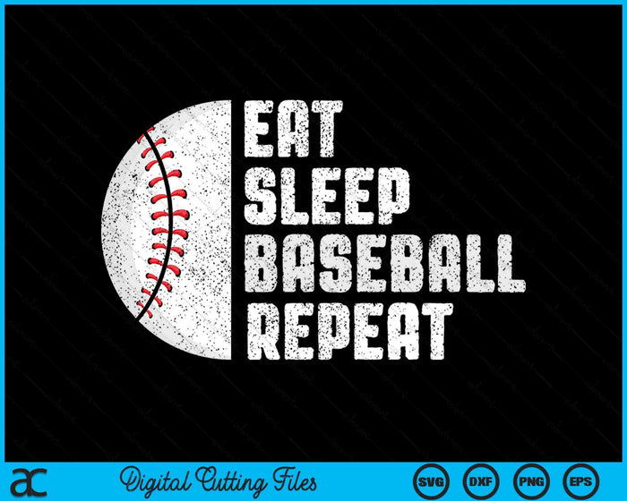 Baseball Coach Eat Sleep Baseball Repeat Baseball SVG PNG Digital Cutting Files Baseball Coach Eat Sleep Baseball Repeat Baseball SVG PNG Digital Cutting Files