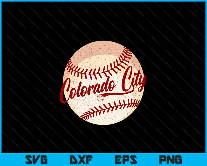 Baseball Colorado City Love Blue Color Royal National Pastime SVG PNG Cutting Printable Files Baseball Colorado City Love Blue Color Royal National Pastime SVG PNG Cutting Printable Files