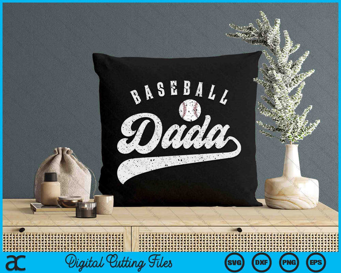 Baseball Dada SVG PNG Digital Printable Files Baseball Dada SVG PNG Digital Printable Files