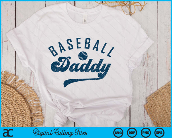 Baseball Daddy Gifts Daddy Father's Day SVG PNG Digital Printable Files