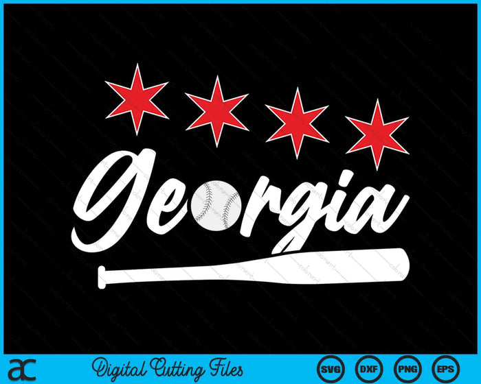 Baseball Georgia Lover Cute Georgia Baseball Bat American SVG PNG Digital Cutting Files Baseball Georgia Lover Cute Georgia Baseball Bat American SVG PNG Digital Cutting Files