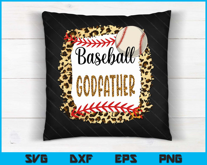 Baseball Godfather Leopard Baseball Godfather For Father's Day SVG PNG Digital Cutting Files Baseball Godfather Leopard Baseball Godfather For Father's Day SVG PNG Digital Cutting Files