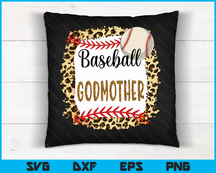 Baseball Godmother Leopard Baseball Godmother For Mother's Day SVG PNG Digital Cutting Files Baseball Godmother Leopard Baseball Godmother For Mother's Day SVG PNG Digital Cutting Files