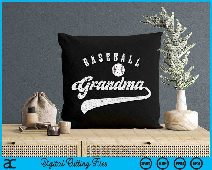 Baseball Grandma SVG PNG Digital Printable Files Baseball Grandma SVG PNG Digital Printable Files