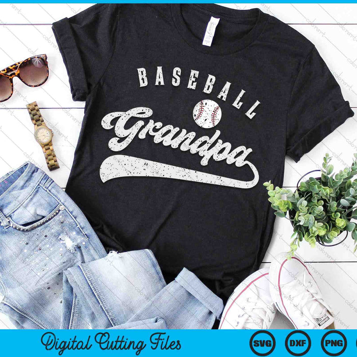 Baseball Grandpa SVG PNG Digital Printable Files Baseball Grandpa SVG PNG Digital Printable Files