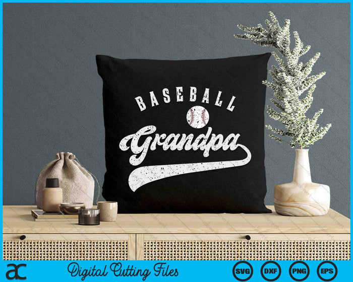 Baseball Grandpa SVG PNG Digital Printable Files Baseball Grandpa SVG PNG Digital Printable Files