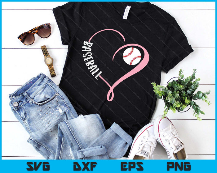 Baseball Ladies Valentine's Day Baseballl Lover SVG PNG Digital Printable Files Baseball Ladies Valentine's Day Baseballl Lover SVG PNG Digital Printable Files