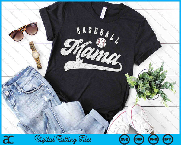 Baseball Mama SVG PNG Digital Printable Files
