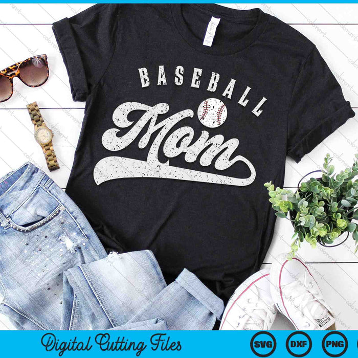 Baseball Mom SVG PNG Digital Printable Files Baseball Mom SVG PNG Digital Printable Files