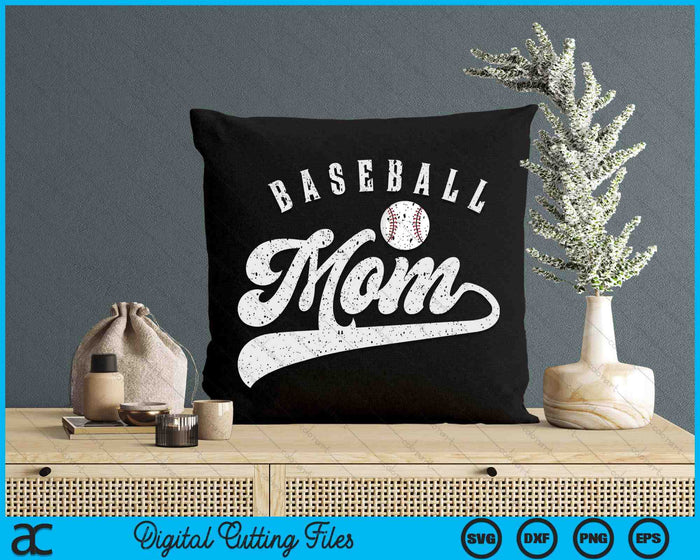 Baseball Mom SVG PNG Digital Printable Files Baseball Mom SVG PNG Digital Printable Files