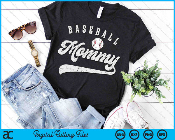 Baseball Mommy SVG PNG Digital Printable Files