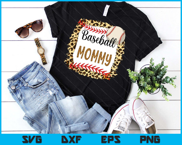 Baseball Mommy Leopard Baseball Mommy For Mother's Day SVG PNG Digital Cutting Files Baseball Mommy Leopard Baseball Mommy For Mother's Day SVG PNG Digital Cutting Files