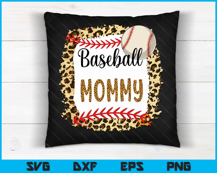 Baseball Mommy Leopard Baseball Mommy For Mother's Day SVG PNG Digital Cutting Files Baseball Mommy Leopard Baseball Mommy For Mother's Day SVG PNG Digital Cutting Files