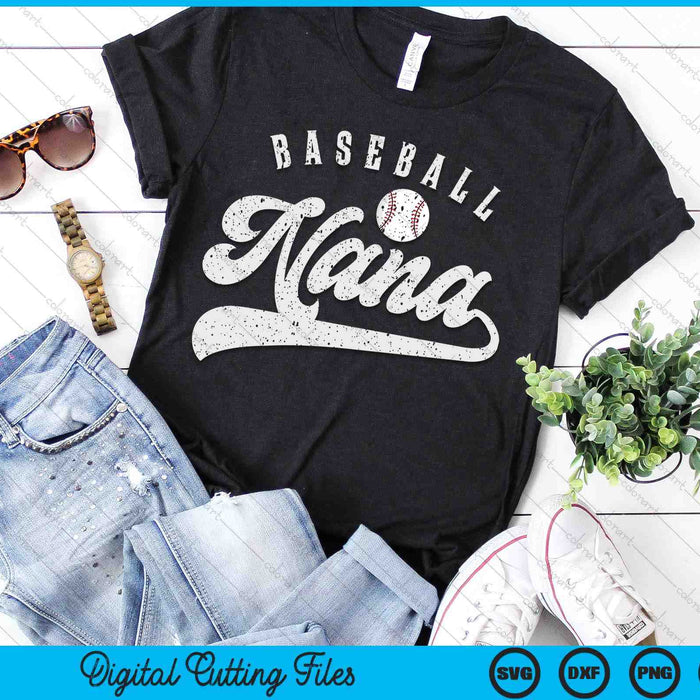 Baseball Nana SVG PNG Digital Printable Files Baseball Nana SVG PNG Digital Printable Files