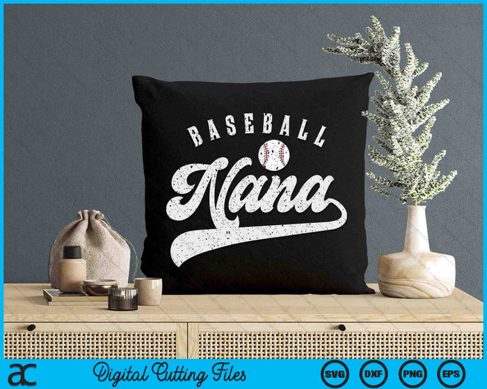 Baseball Nana SVG PNG Digital Printable Files Baseball Nana SVG PNG Digital Printable Files