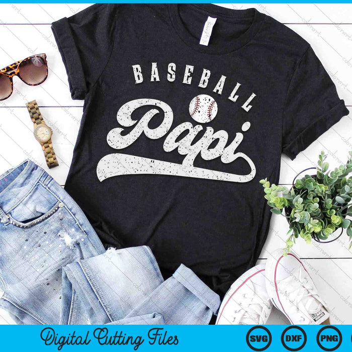 Baseball Papi SVG PNG Digital Printable Files Baseball Papi SVG PNG Digital Printable Files