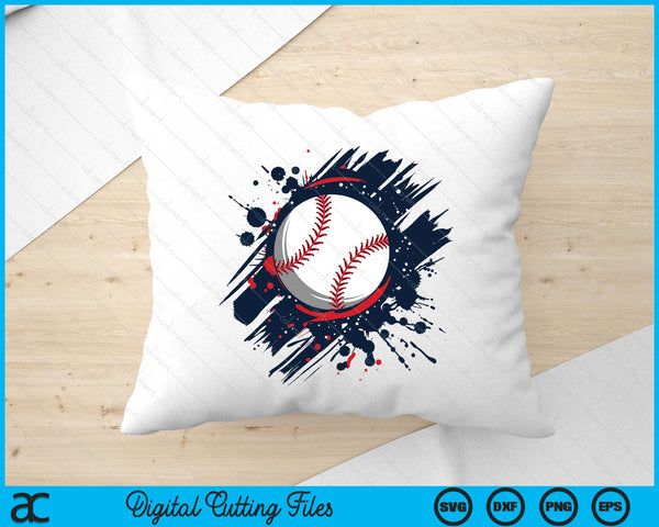 Baseball Player And Fan SVG PNG Digital Printable Files
