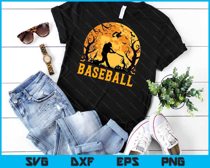 Baseball Player Halloween Spooky Baseball Lover Halloween SVG PNG Digital Cutting Files Baseball Player Halloween Spooky Baseball Lover Halloween SVG PNG Digital Cutting Files