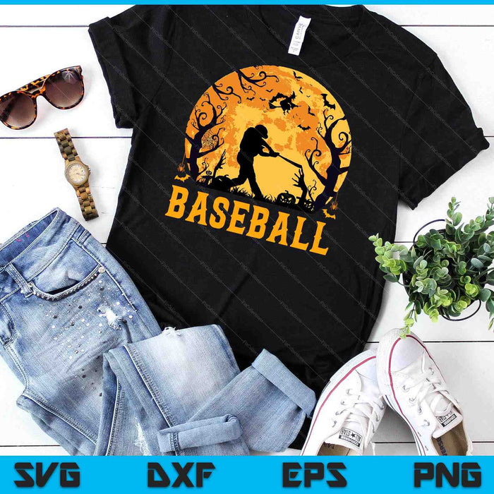 Baseball Player Halloween Spooky Baseball Lover Halloween SVG PNG Digital Cutting Files Baseball Player Halloween Spooky Baseball Lover Halloween SVG PNG Digital Cutting Files
