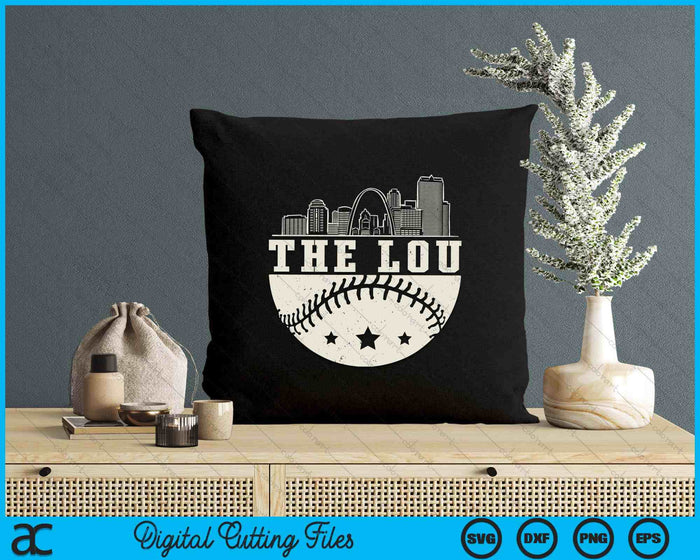 Baseball Season St. Louis The lou Fan Hometown SVG PNG Digital Printable Files Baseball Season St. Louis The lou Fan Hometown SVG PNG Digital Printable Files