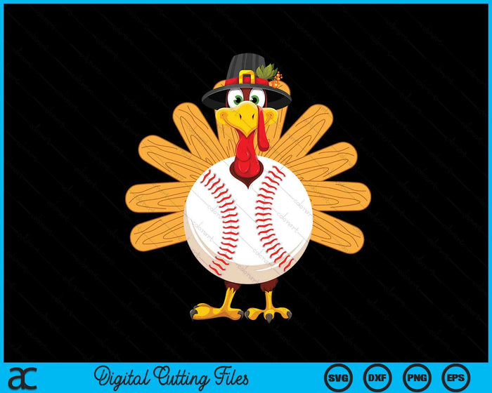 Baseball Turkey Thanksgiving For Boys Toddlers SVG PNG Digital Cutting File Baseball Turkey Thanksgiving For Boys Toddlers SVG PNG Digital Cutting File