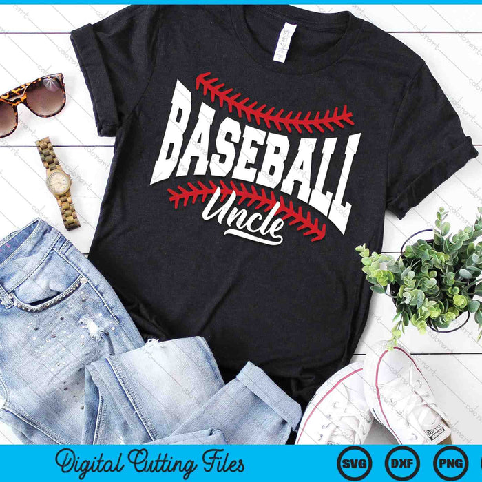 Baseball Uncle SVG PNG Digital Printable Files Baseball Uncle SVG PNG Digital Printable Files