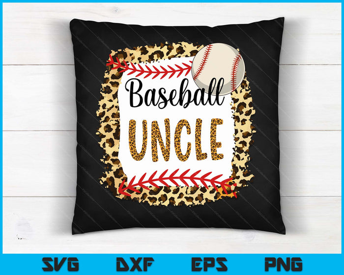 Baseball Uncle Leopard Baseball Uncle For Father's Day SVG PNG Digital Cutting Files Baseball Uncle Leopard Baseball Uncle For Father's Day SVG PNG Digital Cutting Files