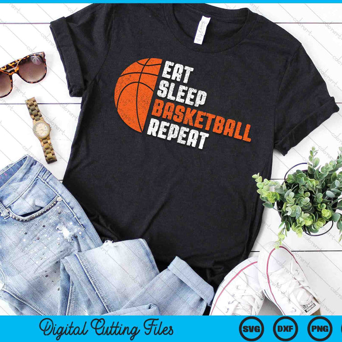 Basketball Coach Eat Sleep Basketball Repeat Basketball SVG PNG Cutting Printable Files Basketball Coach Eat Sleep Basketball Repeat Basketball SVG PNG Cutting Printable Files