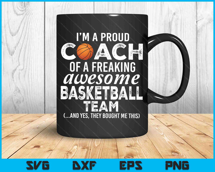 Basketball Coach Funny Thank You Appreciation Gift SVG PNG Digital Cutting Files Basketball Coach Funny Thank You Appreciation Gift SVG PNG Digital Cutting Files