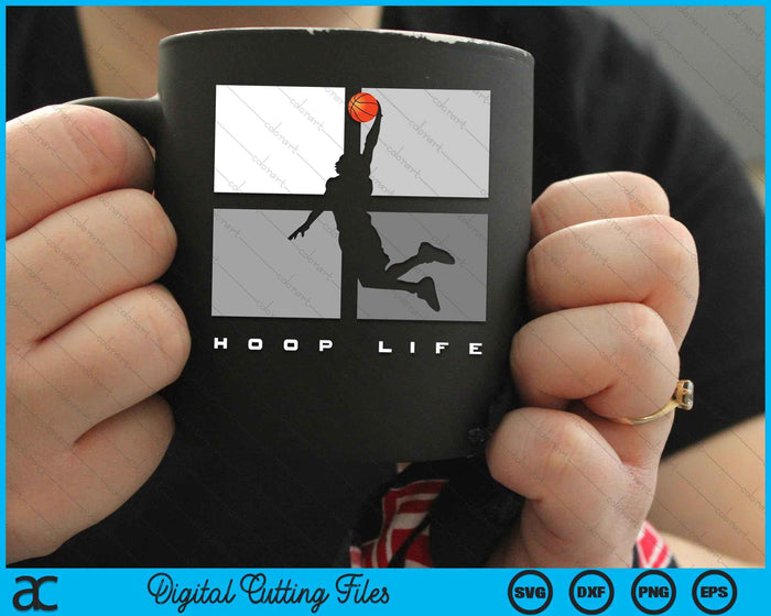 Basketball Hoop Life SVG PNG Digital Cutting Files Basketball Hoop Life SVG PNG Digital Cutting Files