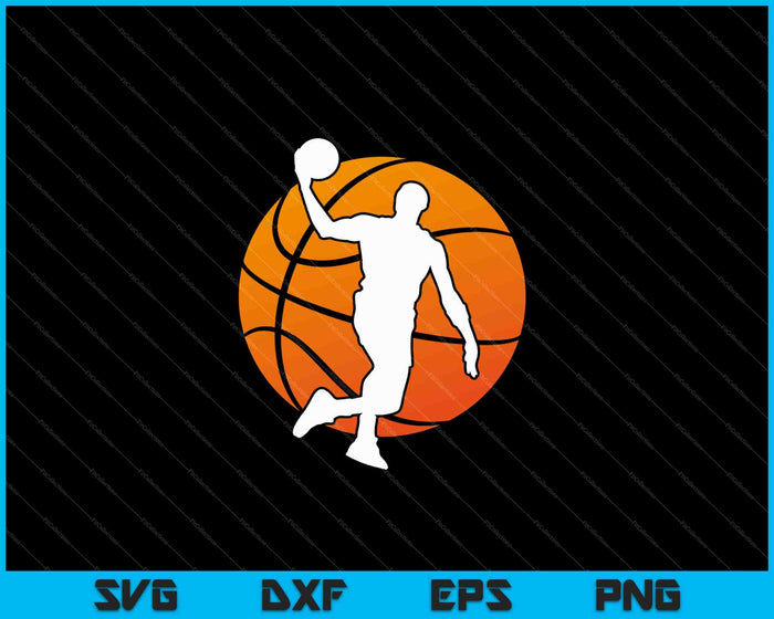 Basketball Player SVG PNG Cutting Printable Files Basketball Player SVG PNG Cutting Printable Files