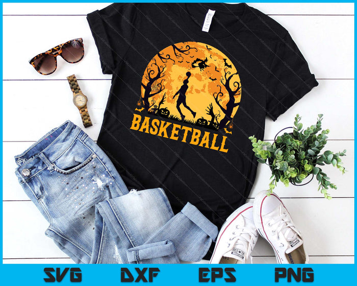 Basketball Player Halloween Spooky Basketball Lover Halloween SVG PNG Digital Cutting File Basketball Player Halloween Spooky Basketball Lover Halloween SVG PNG Digital Cutting File