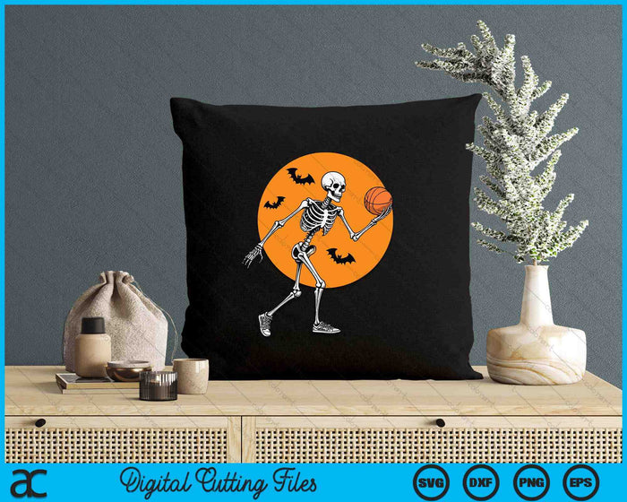 Basketball Skeleton Halloween Men Boys SVG PNG Digital Cutting Files Basketball Skeleton Halloween Men Boys SVG PNG Digital Cutting Files