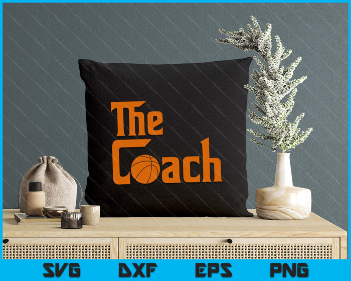 Basketball Sports Player The Coach SVG PNG Digital Cutting Files Basketball Sports Player The Coach SVG PNG Digital Cutting Files