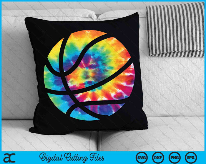 Basketball Tie Dye Rainbow SVG PNG Digital Cutting Files Basketball Tie Dye Rainbow SVG PNG Digital Cutting Files