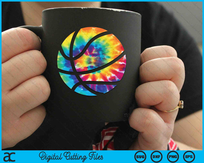Basketball Tie Dye Rainbow Trippy Hippie SVG PNG Digital Cutting Files Basketball Tie Dye Rainbow Trippy Hippie SVG PNG Digital Cutting Files