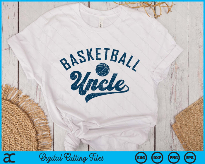 Basketball Uncle SVG PNG Digital Printable Files Basketball Uncle SVG PNG Digital Printable Files