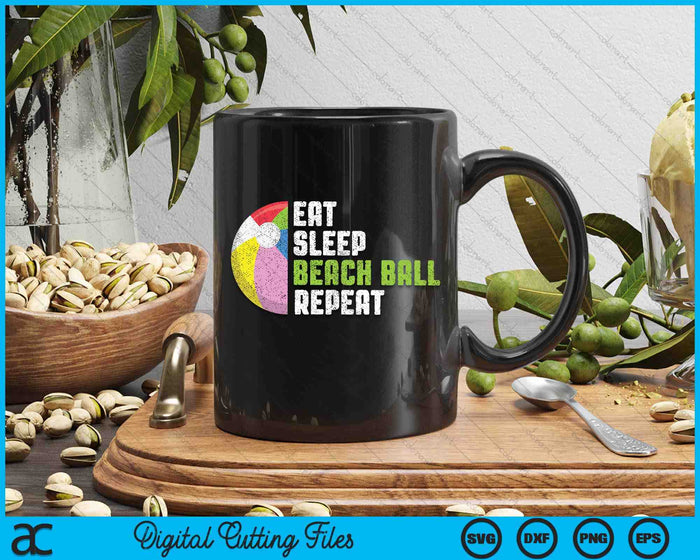 Beach Ball Coach Eat Sleep Beach Ball Repeat Beach Ball SVG PNG Digital Cutting Files Beach Ball Coach Eat Sleep Beach Ball Repeat Beach Ball SVG PNG Digital Cutting Files