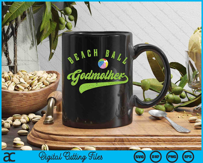 Beach Ball Godmother SVG PNG Digital Cutting Files Beach Ball Godmother SVG PNG Digital Cutting Files