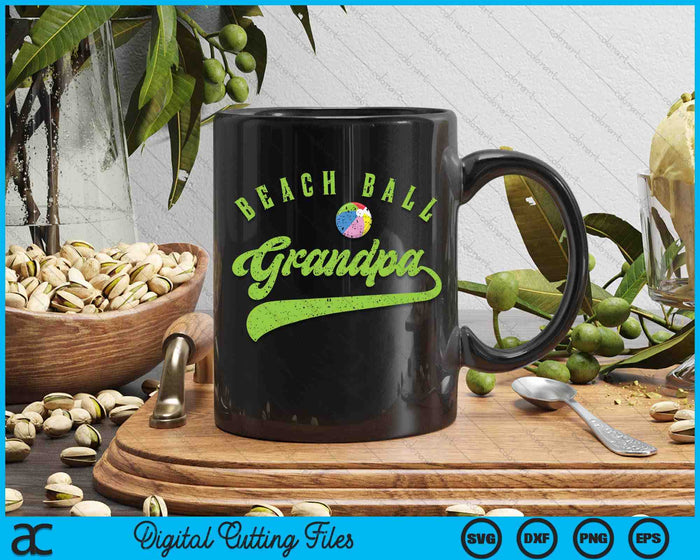 Beach Ball Grandpa SVG PNG Digital Cutting Files Beach Ball Grandpa SVG PNG Digital Cutting Files