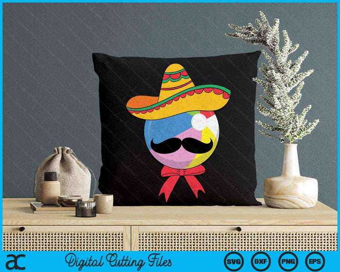 Beach Ball Mexican Sombrero Cinco De Mayo SVG PNG Digital Printable Files Beach Ball Mexican Sombrero Cinco De Mayo SVG PNG Digital Printable Files