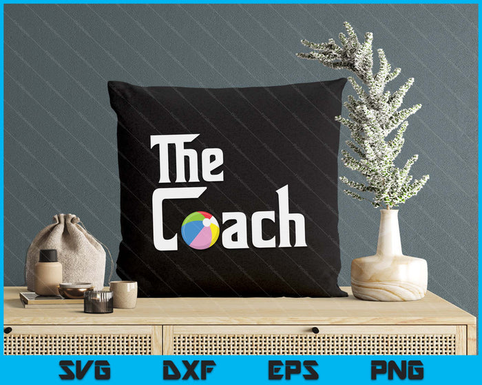 Beach Ball Sports Player The Coach SVG PNG Digital Cutting Files Beach Ball Sports Player The Coach SVG PNG Digital Cutting Files