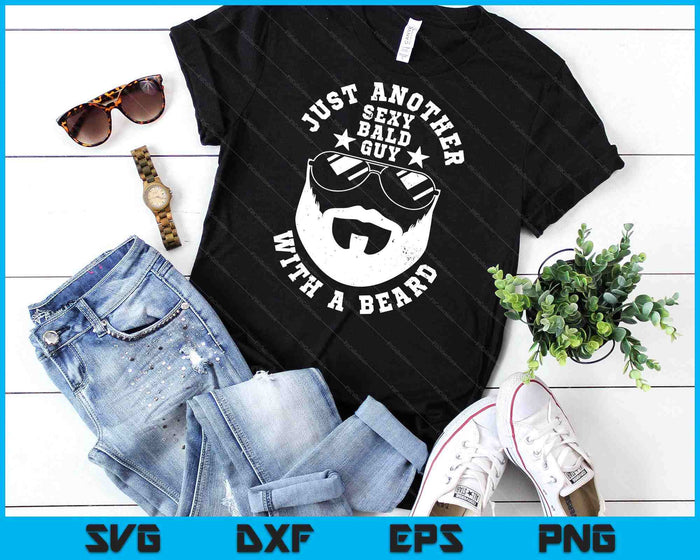 Bearded Bald Man Facial Hairs Goatees Beard Mustache SVG PNG Digital Cutting Files Bearded Bald Man Facial Hairs Goatees Beard Mustache SVG PNG Digital Cutting Files