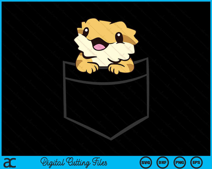 Bearded Dragon In The Pocket Cute Bearded Dragon SVG PNG Digital Printable Files Bearded Dragon In The Pocket Cute Bearded Dragon SVG PNG Digital Printable Files