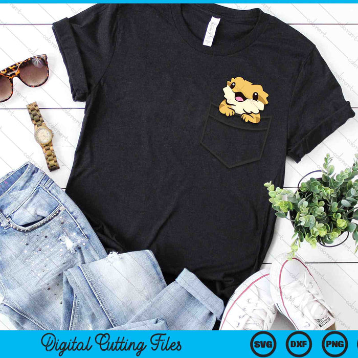 Bearded Dragon In The Pocket Cute Bearded Dragon SVG PNG Digital Printable Files Bearded Dragon In The Pocket Cute Bearded Dragon SVG PNG Digital Printable Files