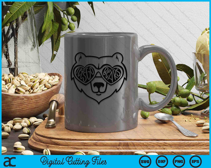 Bears School Sports Fan Team Spirit SVG PNG Digital Printable Files Bears School Sports Fan Team Spirit SVG PNG Digital Printable Files