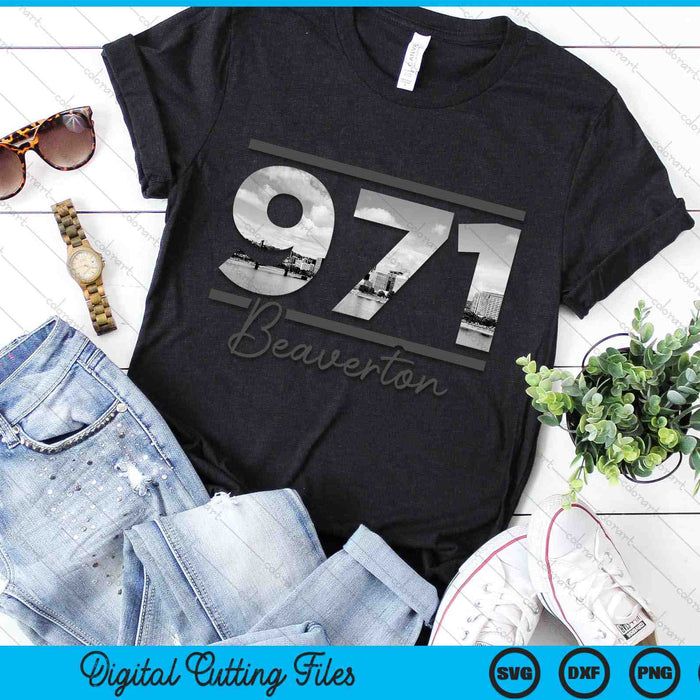 Beaverton 971 Area Code Skyline Oregon Vintage SVG PNG Digital Cutting Files Beaverton 971 Area Code Skyline Oregon Vintage SVG PNG Digital Cutting Files