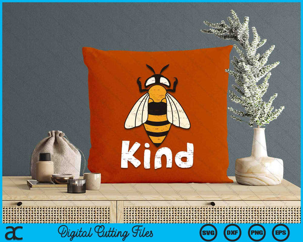Bee Be Kind Kids Unity Day Orange Anti Bullying SVG PNG Digital Printable Files