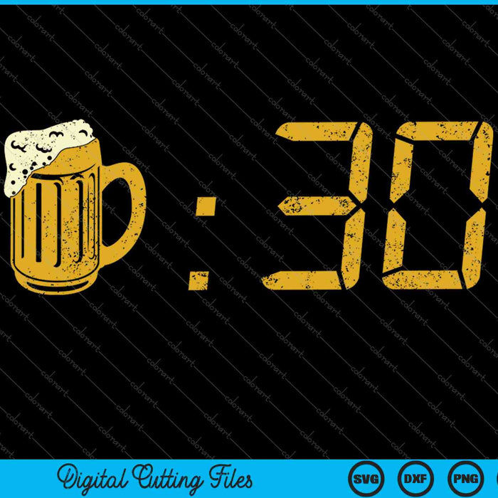 Beer Thirty Funny Drinking Or Getting Drunk SVG PNG Cutting Printable Files